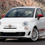 Fiat 500 Abarth Shoots Comercial With Hot Supermodel