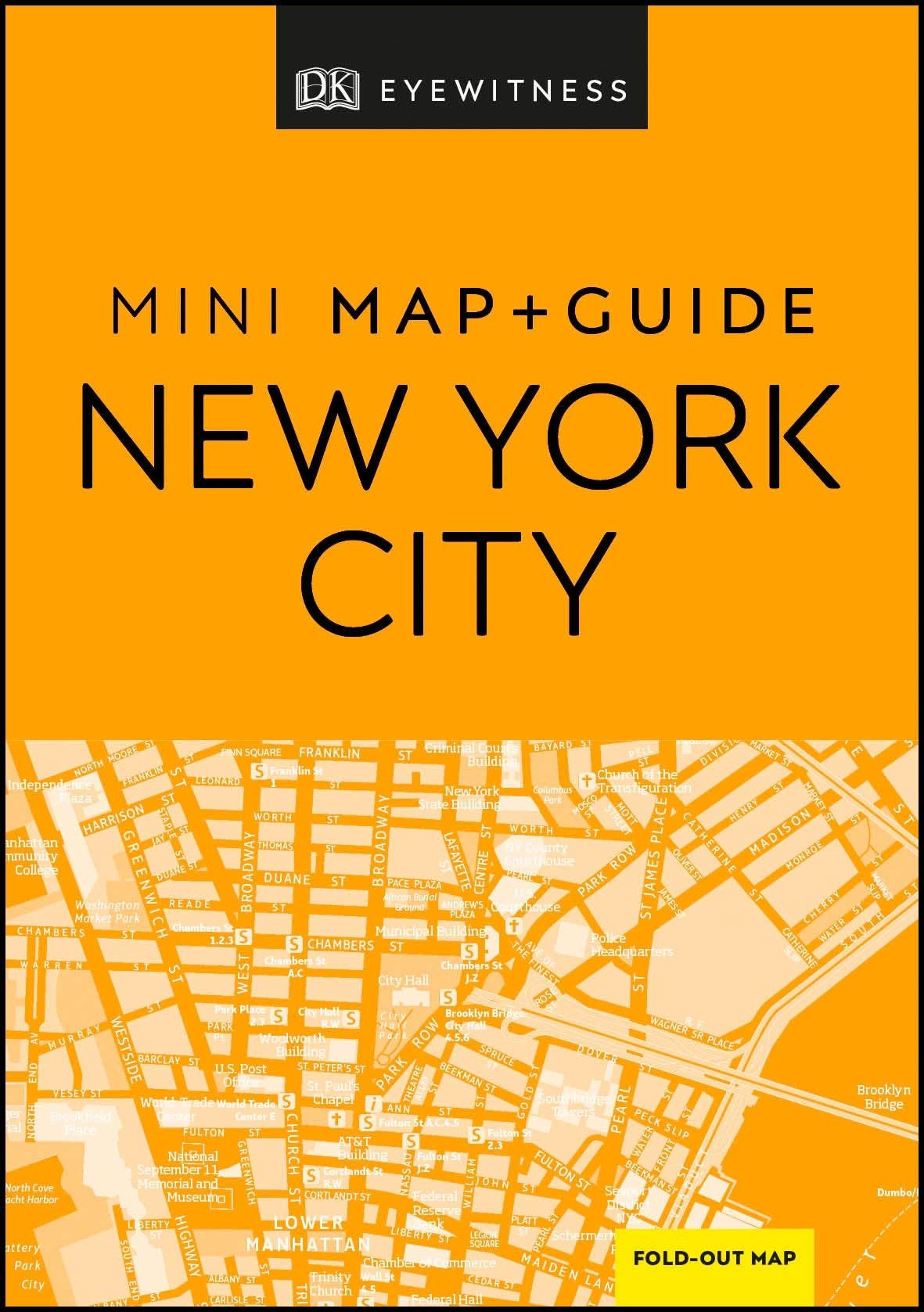 DK Eyewitness New York City Mini Map and Guide (Pocket Travel Guide)