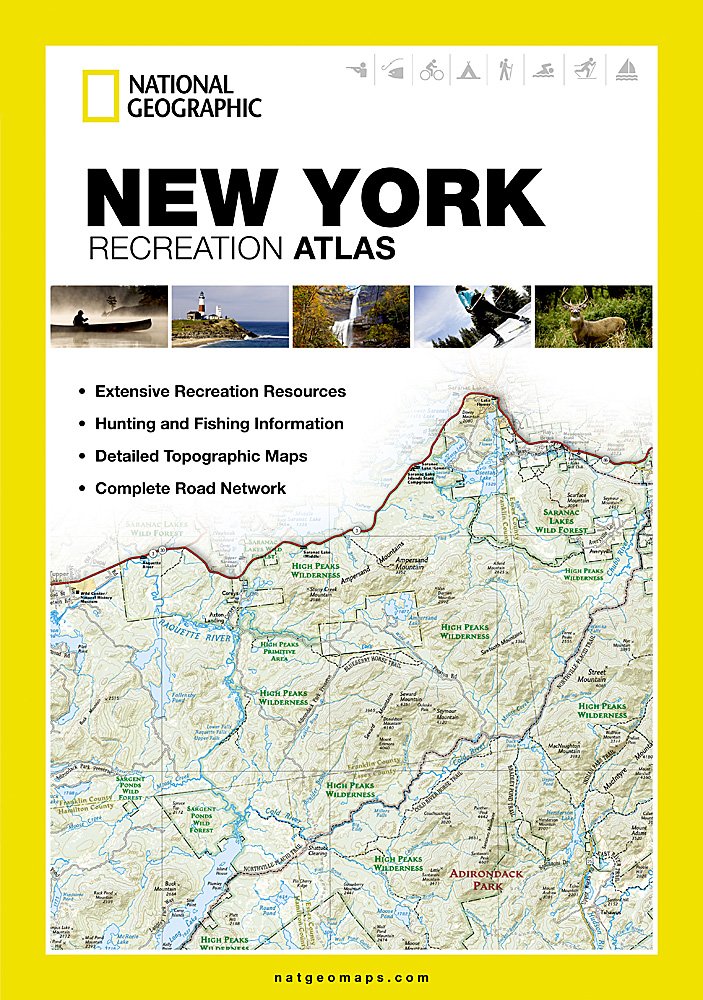 New York Recreation Atlas (National Geographic Recreation Atlas)